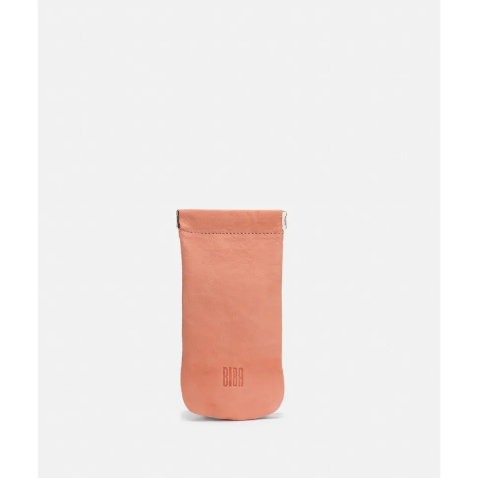 Funda De Piel Natural Para Gafas Con Cierre Fuelle|Biba