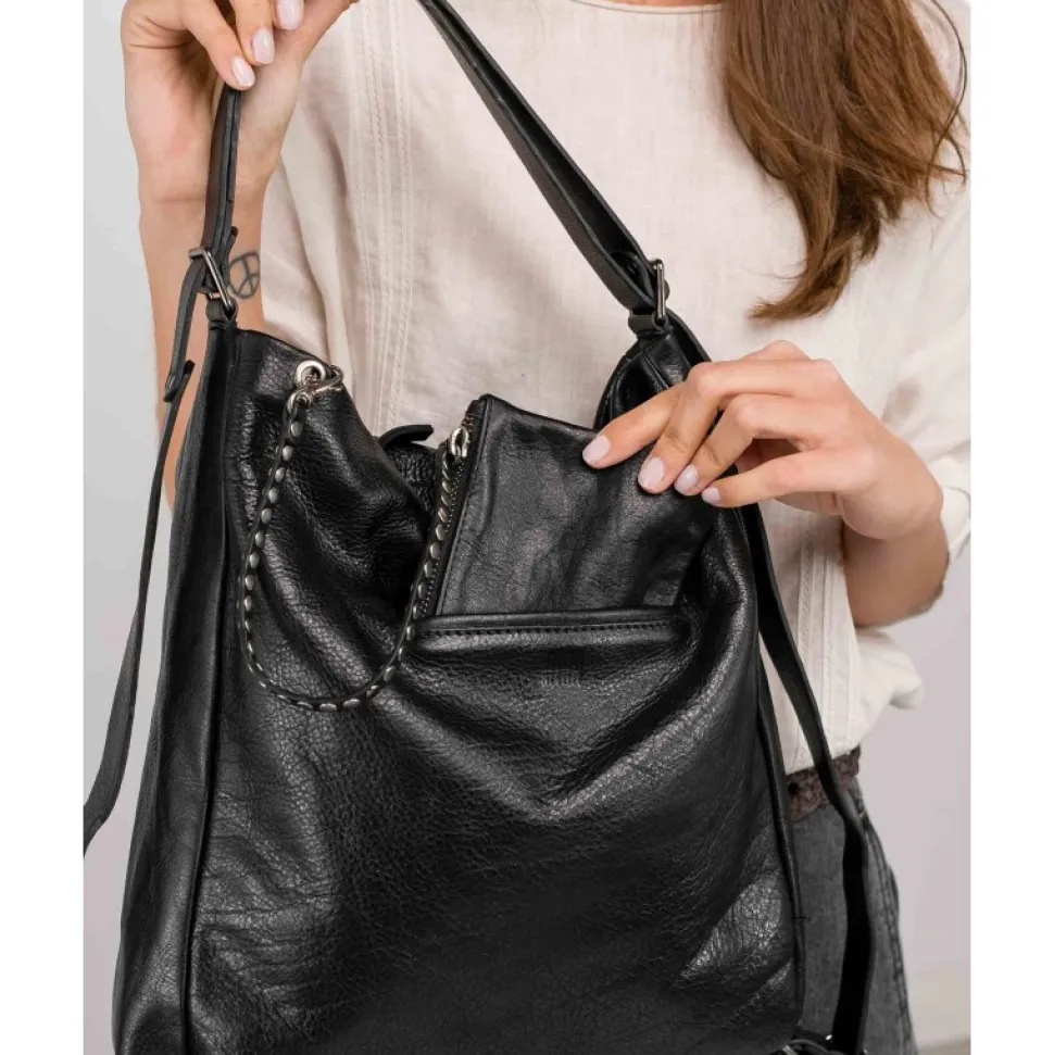 Leather Backpack Biba Brewton