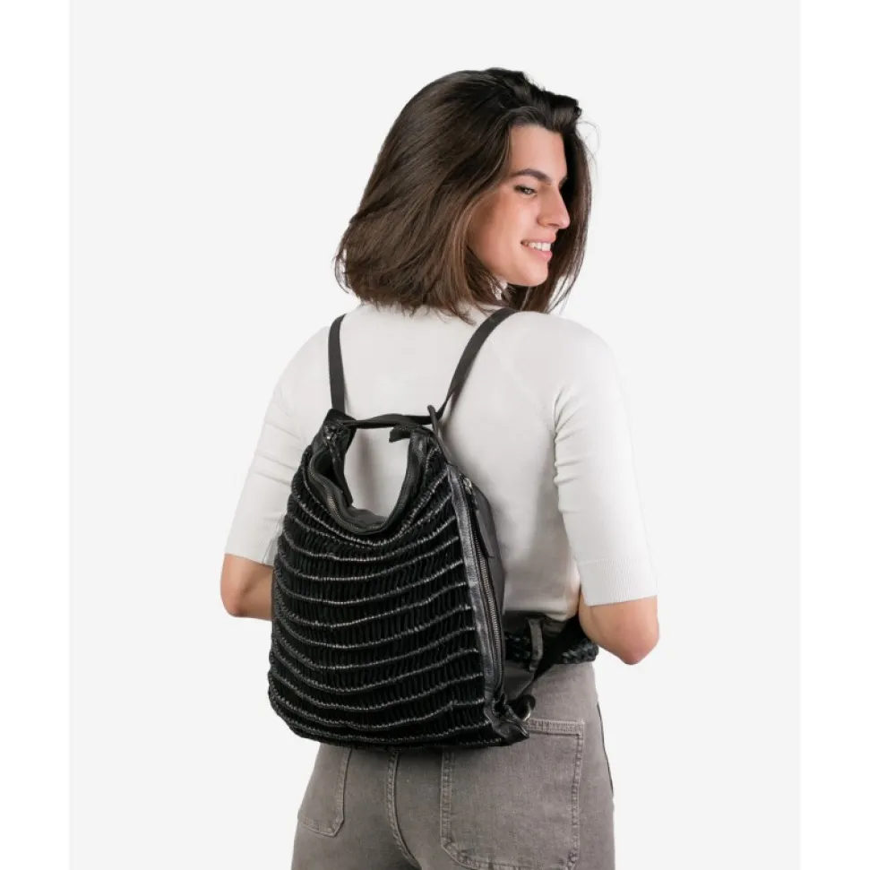 Leather Backpack Biba Grafton