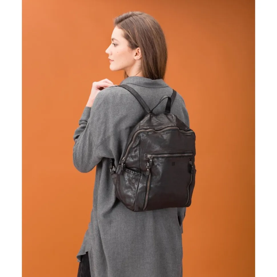 Leather Backpack Biba Greenville