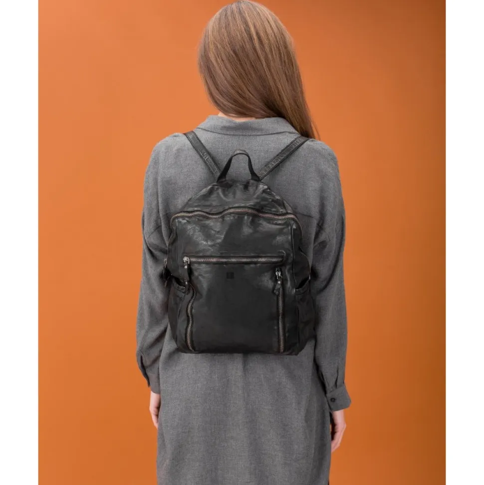 Leather Backpack Biba Greenville