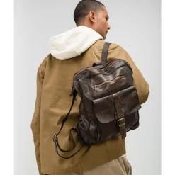 Leather Backpack Biba Michigan