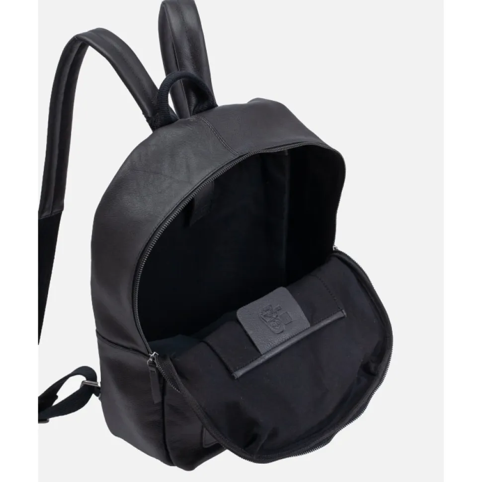 Leather Backpack Biba West Riverside