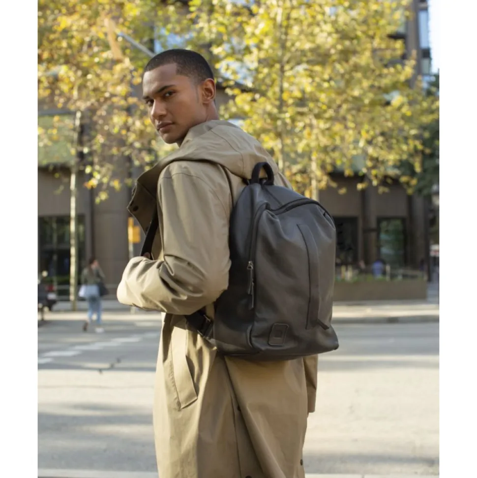 Leather Backpack Biba West Riverside