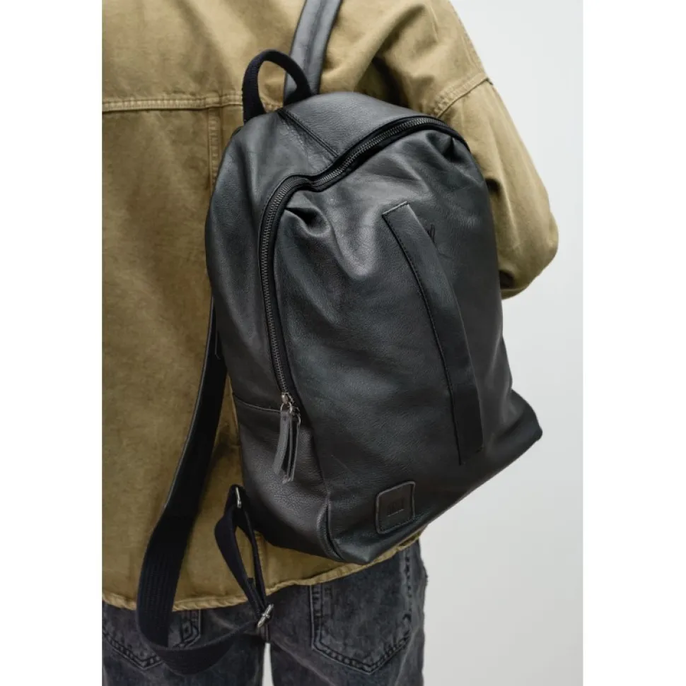 Leather Backpack Biba West Riverside