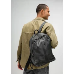 Leather Backpack Biba West Riverside