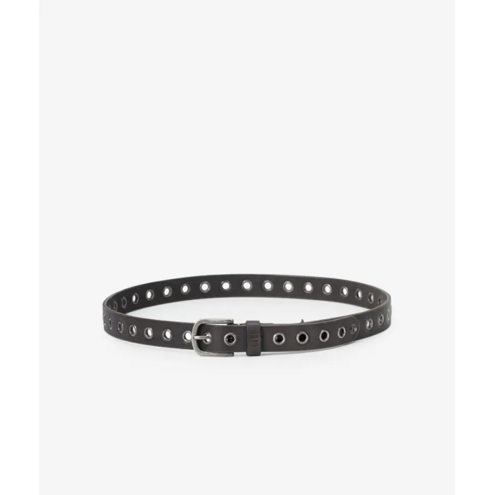 Leather Belt Biba Pearl