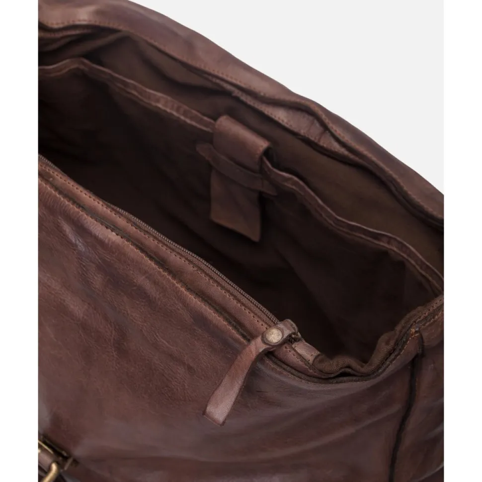 Leather Briefcase Biba Michigan