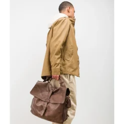Leather Briefcase Biba Michigan