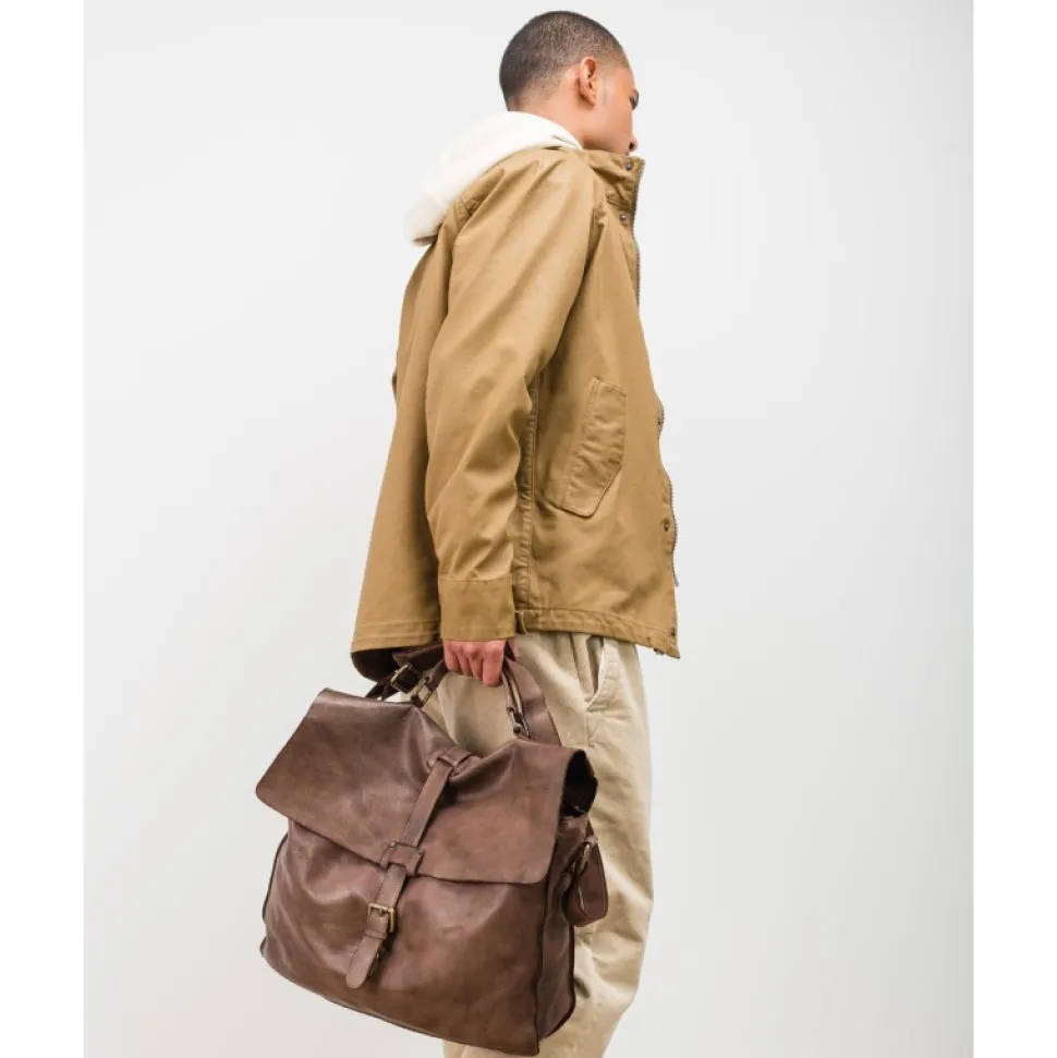 Leather Briefcase Biba Michigan
