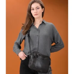Leather Cross Bag Biba Greenville