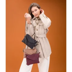 Leather Cross Bag Biba Logan