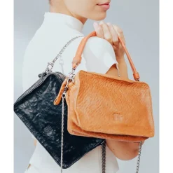 Leather Handbag Biba Logan