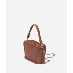 Leather Handbag Biba Logan Crush