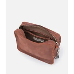 Leather Handbag Biba Logan Crush