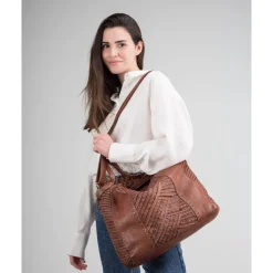 Leather Handbag Biba Mcbee
