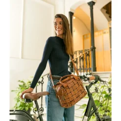Leather Handbag Biba Payson