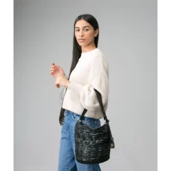 Leather Shoulder Bag Biba Beekman