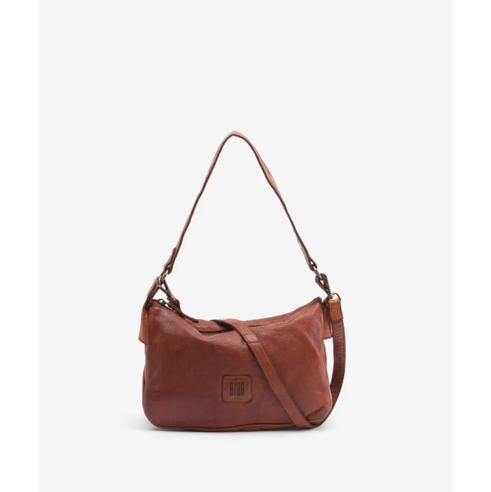 Leather Shoulder Bag Biba Boston