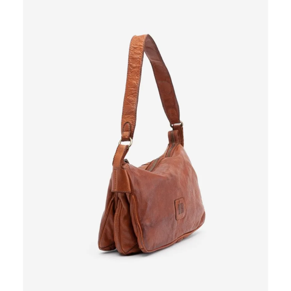 Leather Shoulder Bag Biba Boston