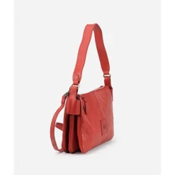 Leather Shoulder Bag Biba Boston