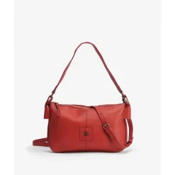 Leather Shoulder Bag Biba Boston