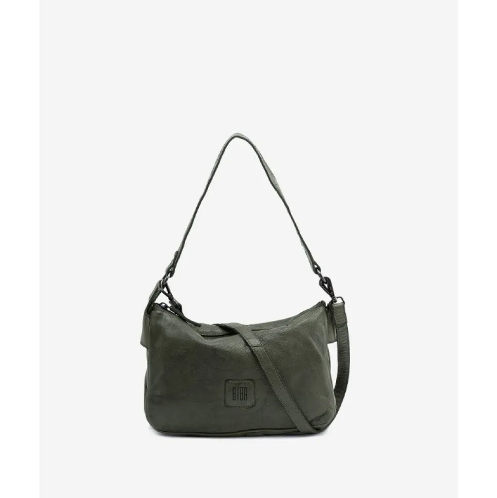 Leather Shoulder Bag Biba Boston