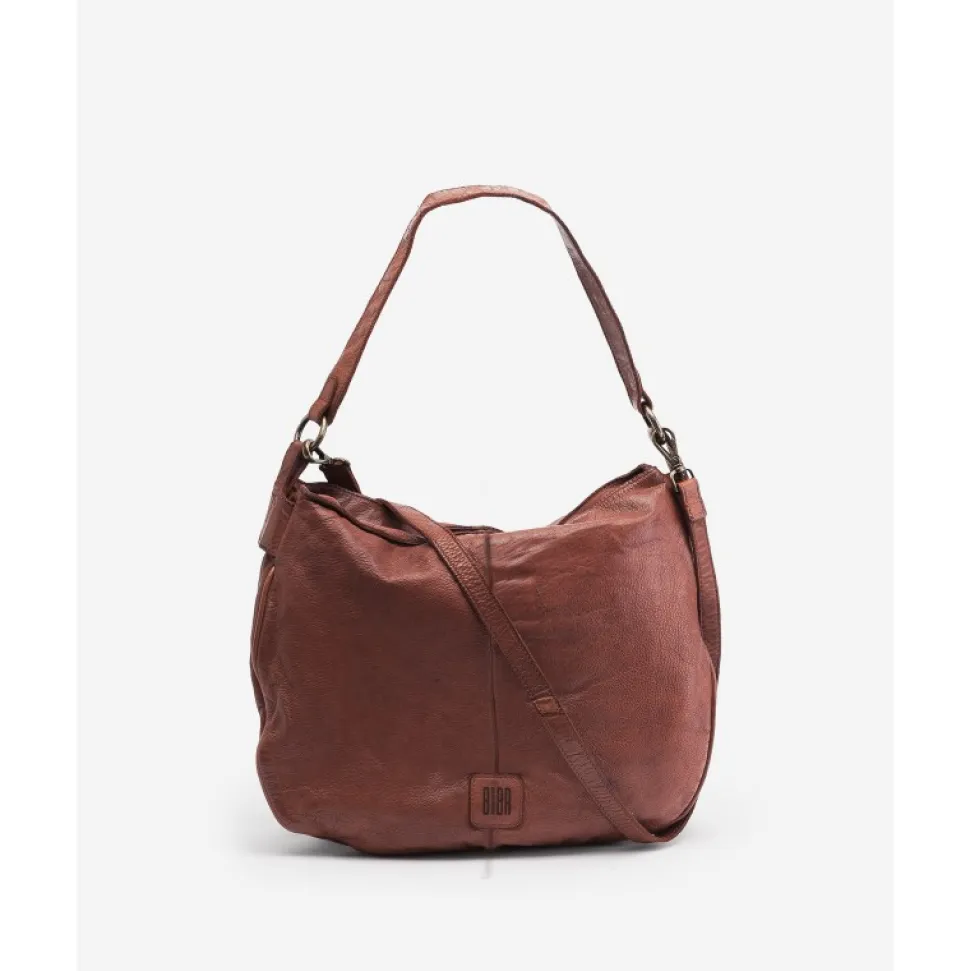 Leather Shoulder Bag Biba Boston