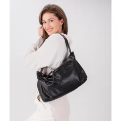 Leather Shoulder Bag Biba Brewton