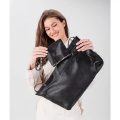 Leather Shoulder Bag Biba Brewton