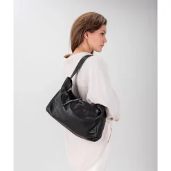 Leather Shoulder Bag Biba Brewton