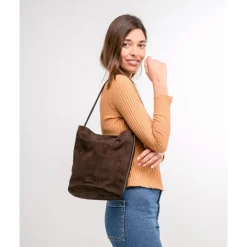 Leather Shoulder Bag Biba Corwin