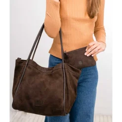 Leather Shoulder Bag Biba Corwin
