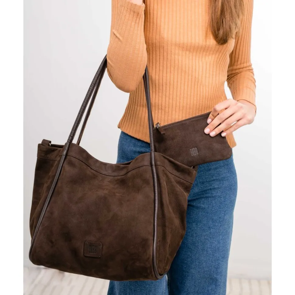 Leather Shoulder Bag Biba Corwin