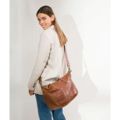 Leather Shoulder Bag Biba Eugene