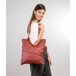 Leather Shoulder Bag Biba Fargo