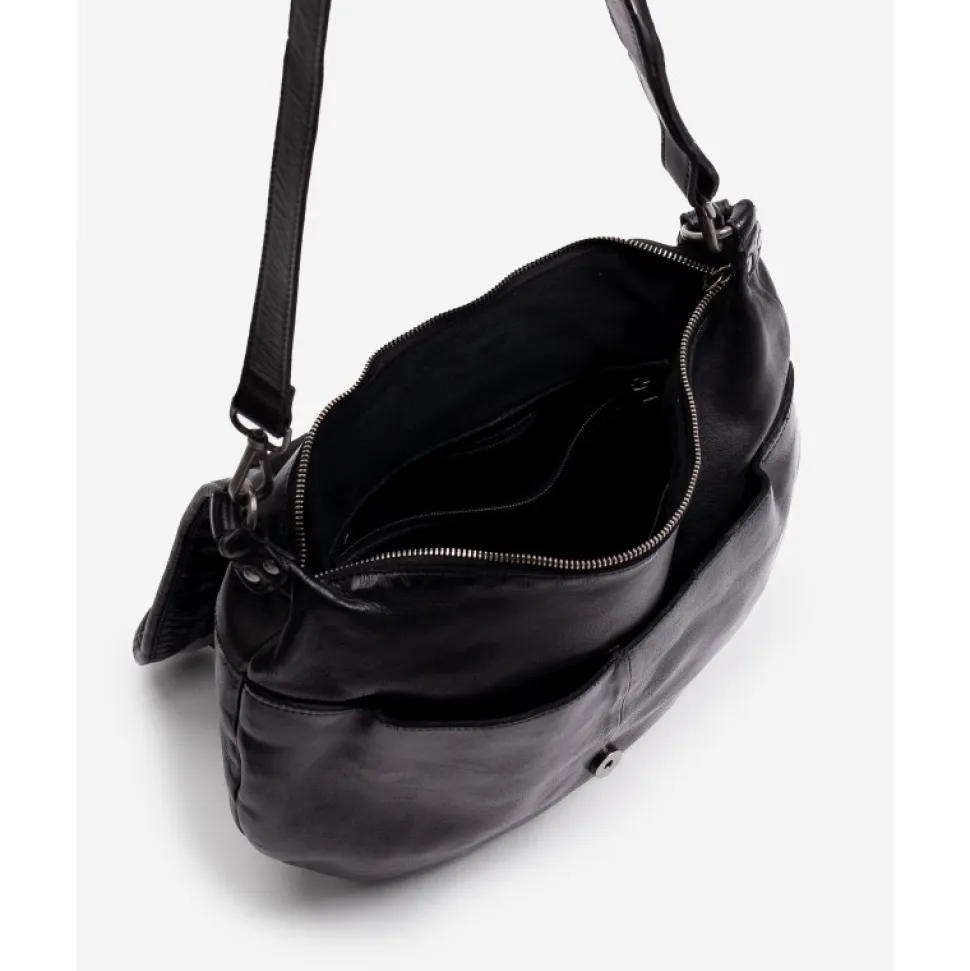 Leather Shoulder Bag Biba Hardy