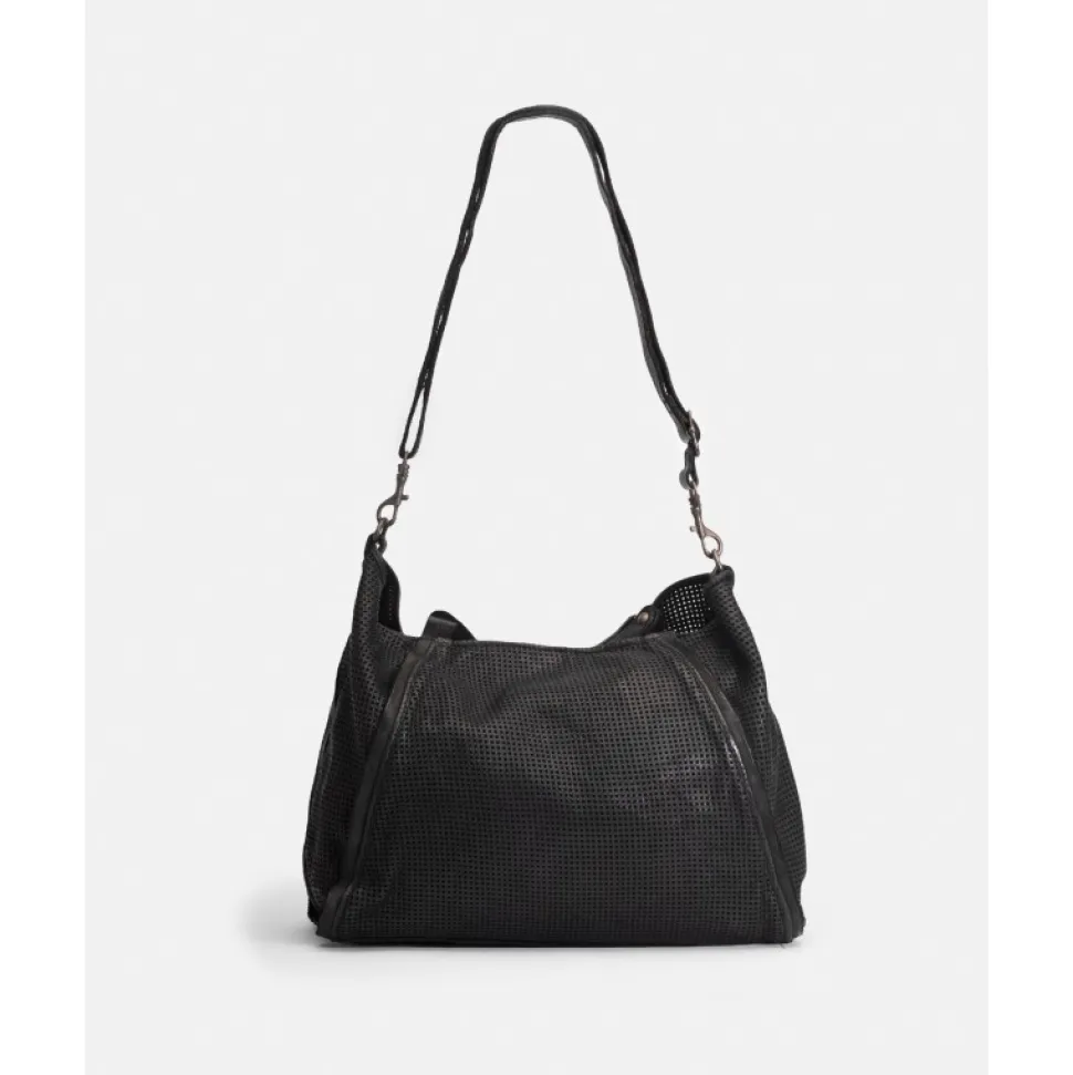 Leather Shoulder Bag Biba Hoxie Drill
