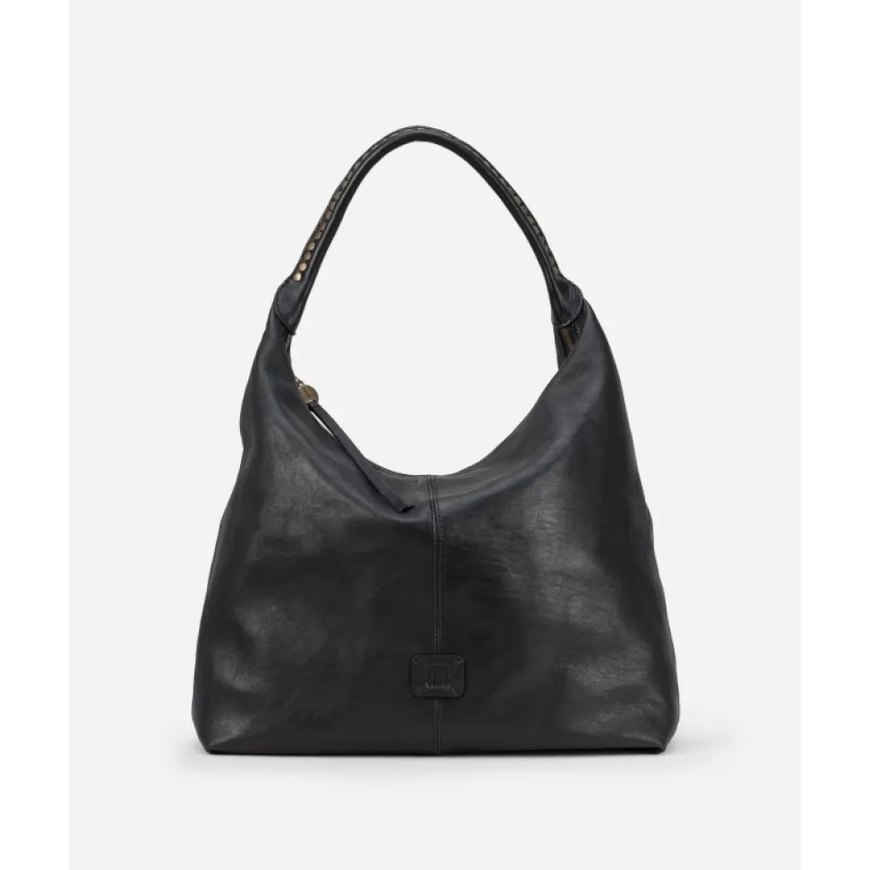 Leather Shoulder Bag Biba Leary