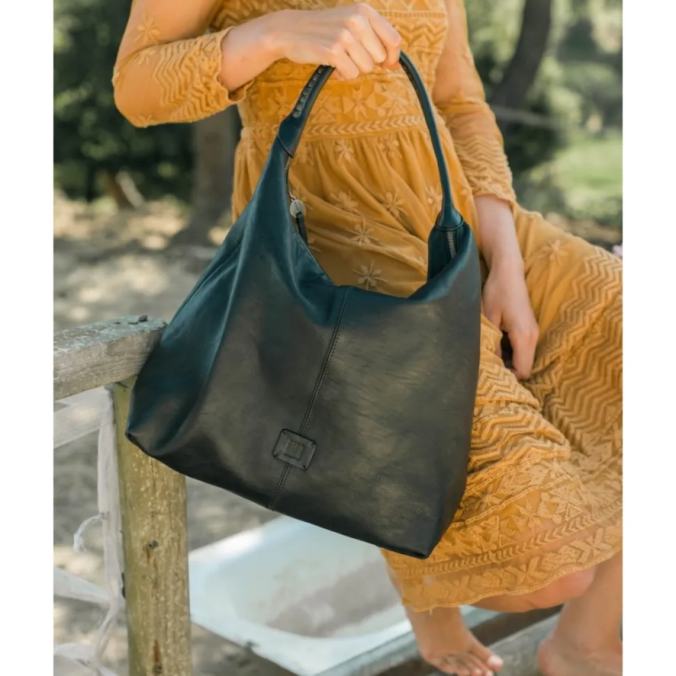 Leather Shoulder Bag Biba Leary
