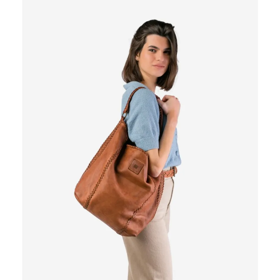 Leather Shoulder Bag Biba Shamrock