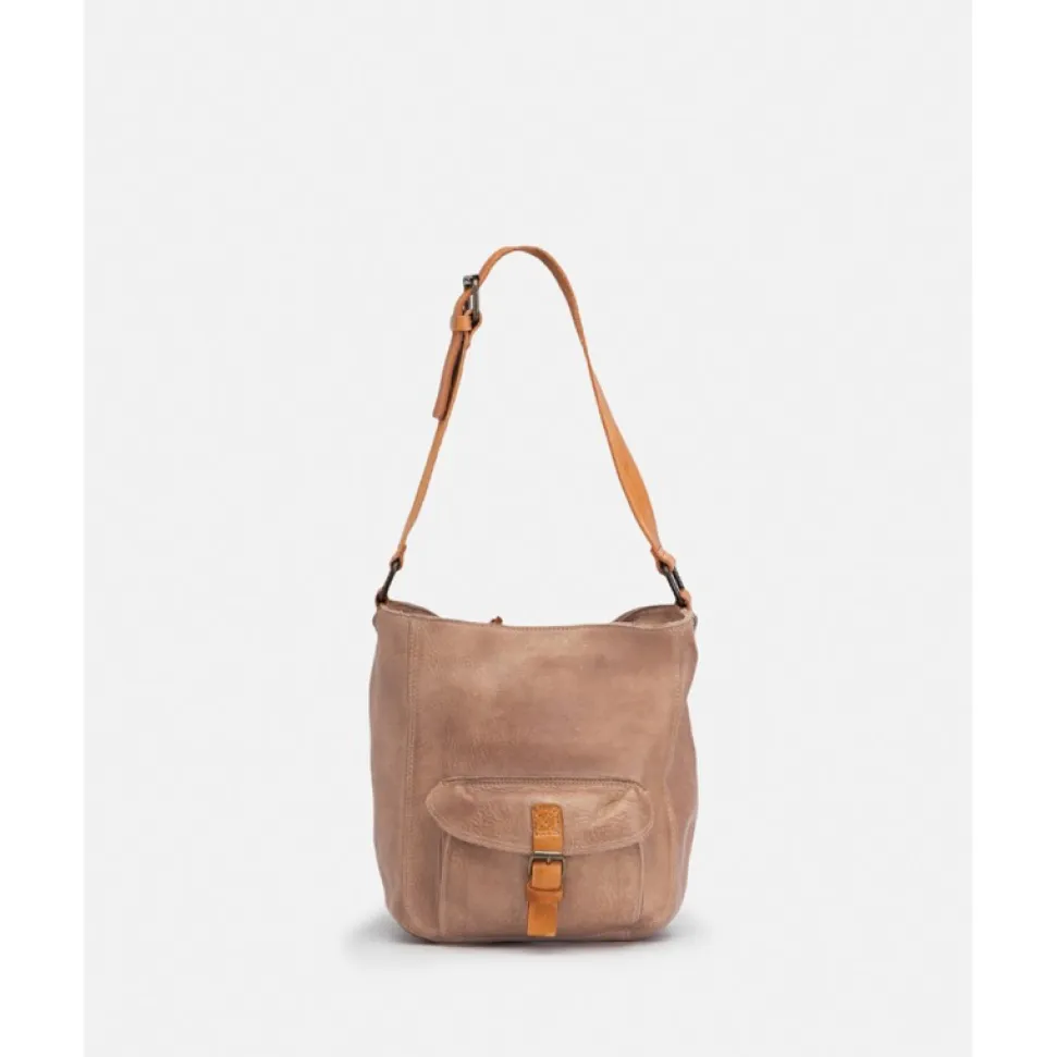 Leather Shoulder Bag Biba Silverton
