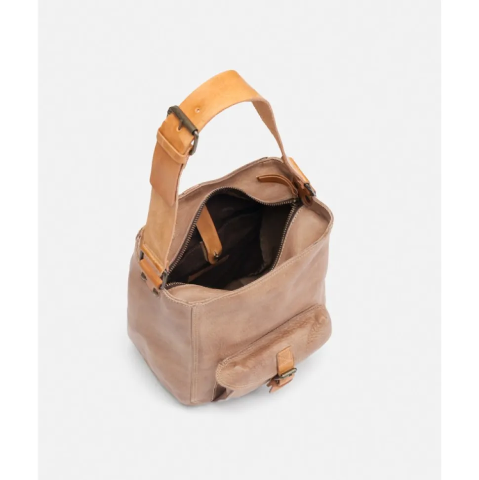 Leather Shoulder Bag Biba Silverton