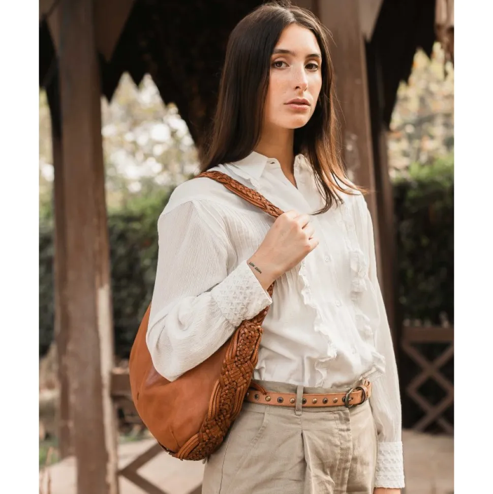 Leather Shoulder Bag Biba Somerset